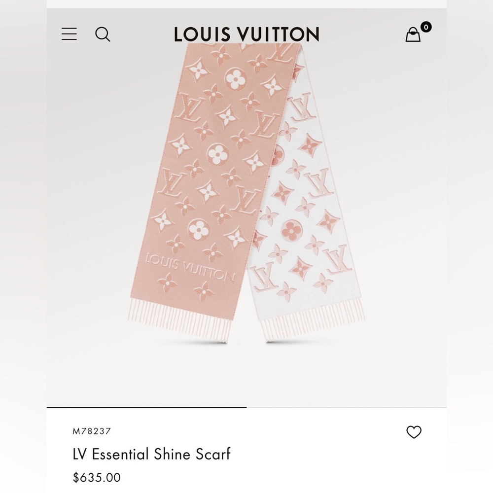 LV Essential Shine Scarf ( Brad new with tags)